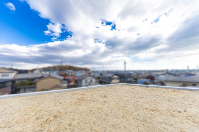 【前面道路含む現地写真】 | 三重郡朝日町縄生《全5区画》3号地