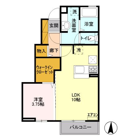 マグノリアの間取り