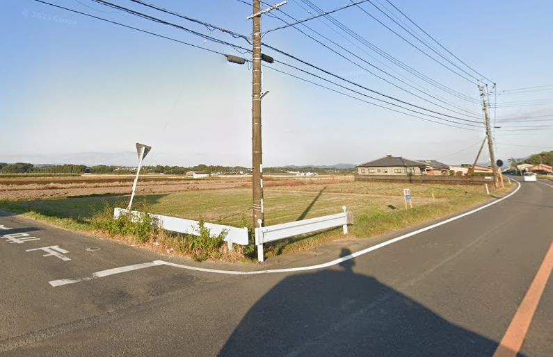 都城市乙房町の売地の外観