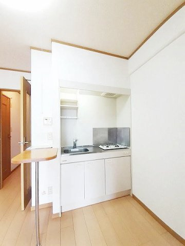 熊本市東区下南部２丁目の賃貸マンションのキッチン|使いやすいキッチンです