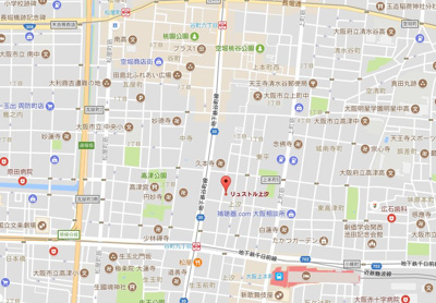 【地図】 | UresidenceUESHIO　旧リュストル上汐