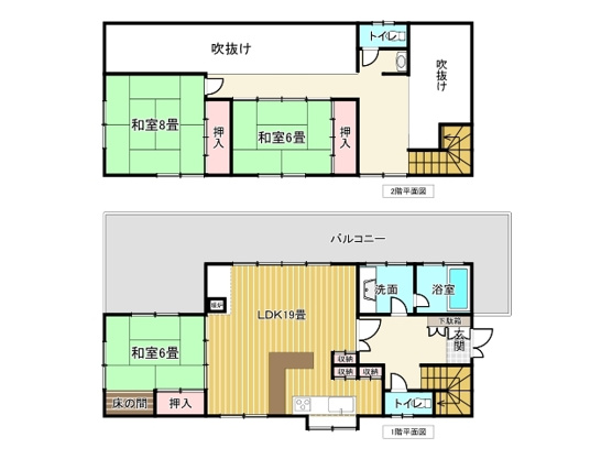 【間取り】 | 宇佐美みのりの村　戸建
