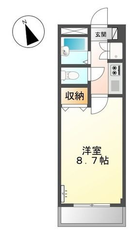 コーポ泉　　　刈谷市の賃貸はクラスホーム刈谷店の間取り