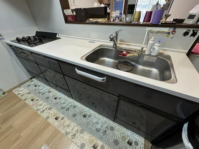 藤田町4丁目　中古一戸建てのキッチン|システムキッチン■物件内覧・資金計画相談・住宅ローン相談、リフォーム相談、お問合せ受付中■
※当日・翌日のご内覧、ご相談はお電話でのお問合せがスムーズです！