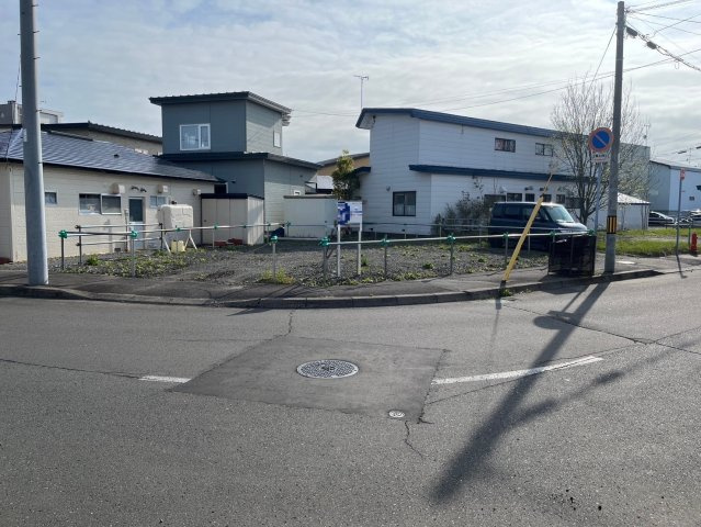 住之江町7番14　売土地の前面道路含む現地写真
