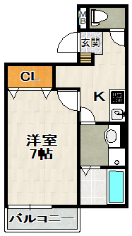 ノイヴェル南花屋敷の間取り