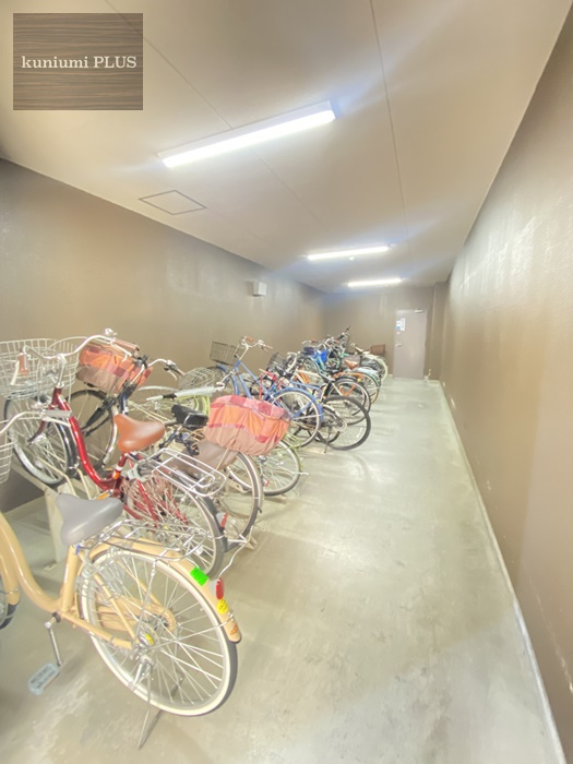 セントラルパレス大今里ステーションアヴェニューの駐輪場