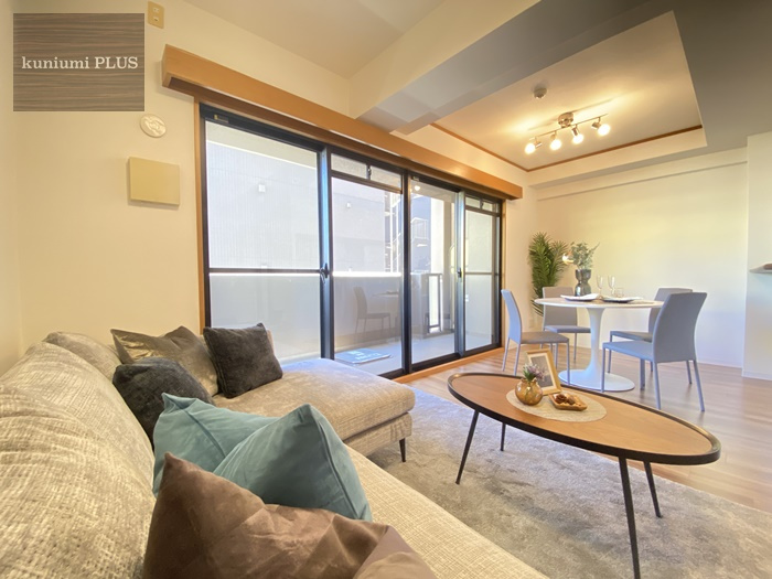 セントラルパレス大今里ステーションアヴェニューの居間・リビング