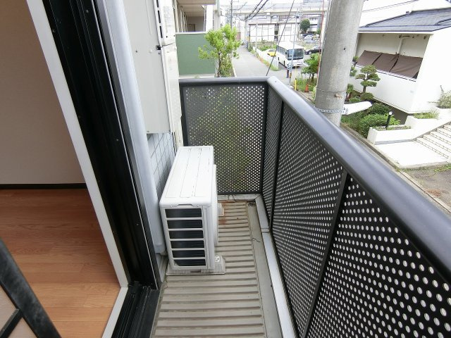 クリアスカイ8のバルコニー
