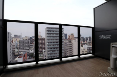 【バルコニー】 | メイクス矢場町 | お洗濯にも便利なバルコニー付き