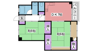 【間取り】 | 西甲子園ハイツ