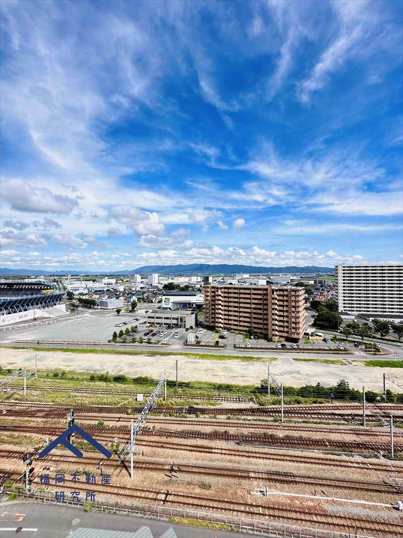 グリーンマンションラフィネ鳥栖の展望