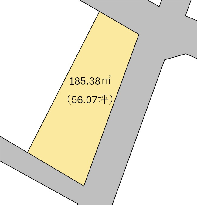 和歌山市雄松町3丁目・土地・126139の区画図