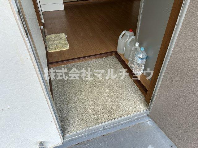 紀宝ハイツの玄関|落ち着いた玄関です