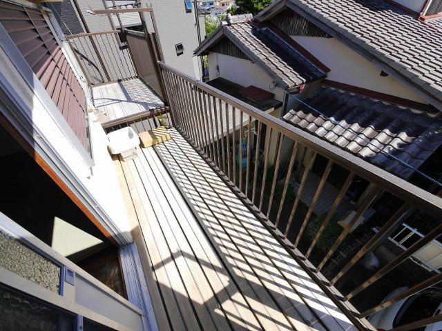鈴蘭台東町3丁目戸建のバルコニー
