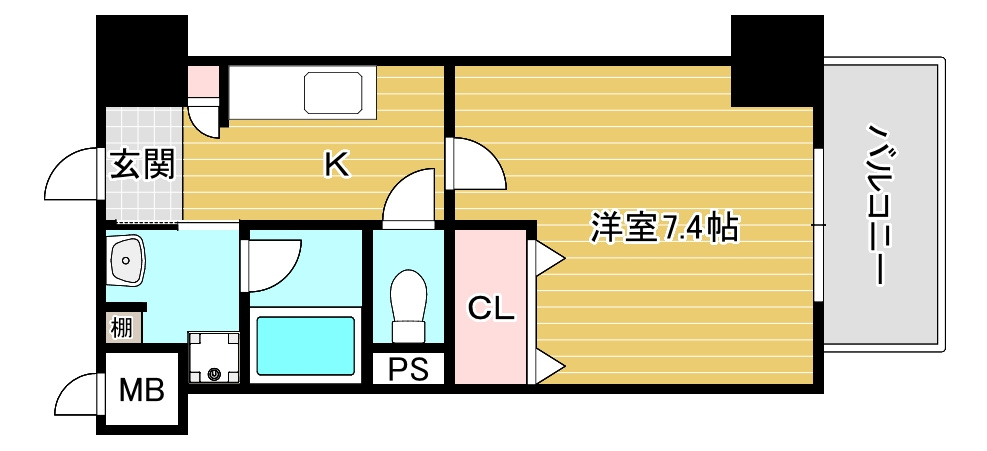 ビヤンポートの間取り