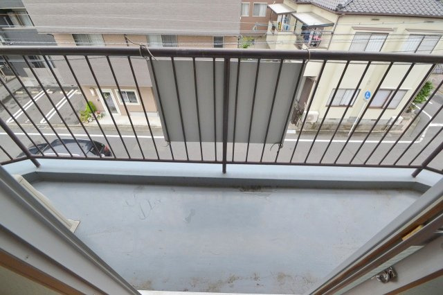広島市西区庚午中４丁目の賃貸マンションのバルコニー