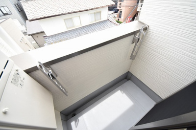 【バルコニー】 | CB井尻ルヴニール | 別号室の写真になります。現況優先。
