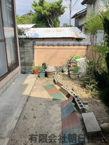 【庭】 | 鹿島町古浦中古戸建 | お庭で自由な時間を過ごせます
