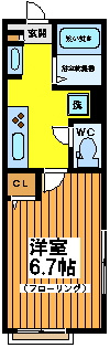 【間取り】 | Flat.neo明大前