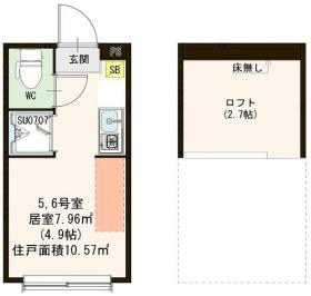 【間取り】 | ハーモニーテラス桜上水Ⅱ