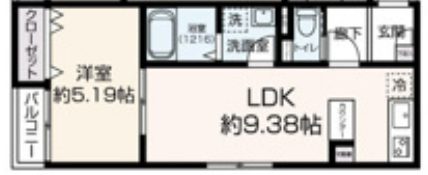 【間取り】 | fika 千早　プライスホームなら仲介手数料０円！初期費用が安い！