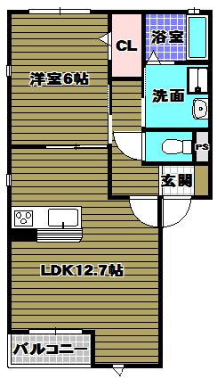 サンコート錦の間取り
