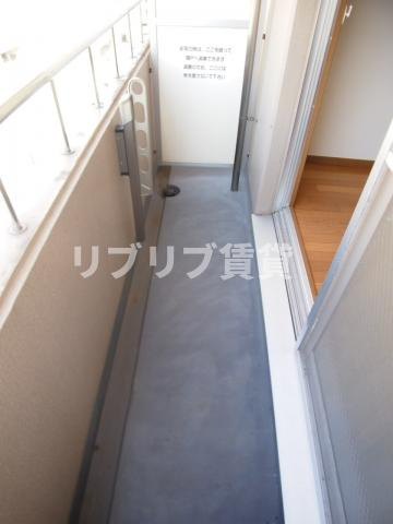 オーキッドレジデンス千葉中央のバルコニー