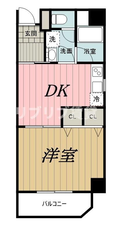 オーキッドレジデンス千葉中央の間取り