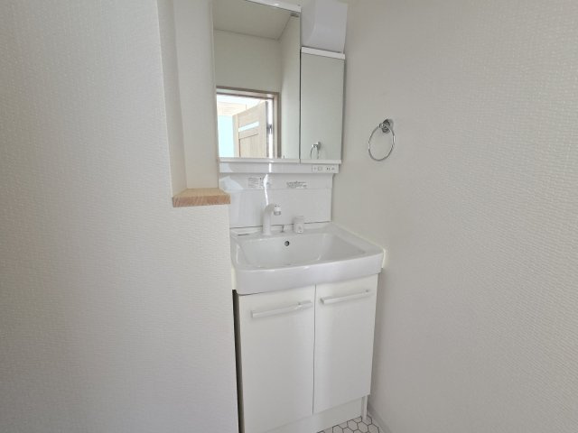 旭ハイツ川面の洗面所