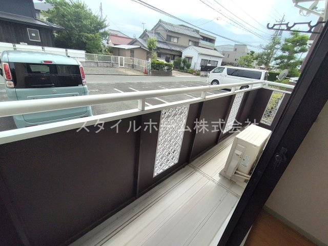 セジュール花田のバルコニー