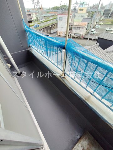 豊橋aビルのバルコニー