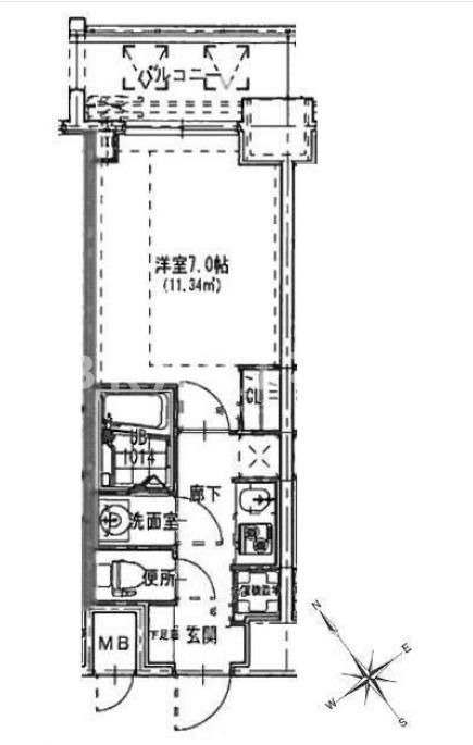 S-RESIDENCE都島 の間取り