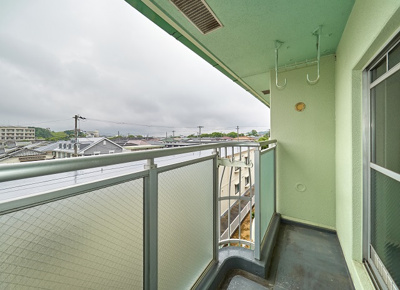 【バルコニー】 | ベルデュウラ池上 | 南面バルコニー