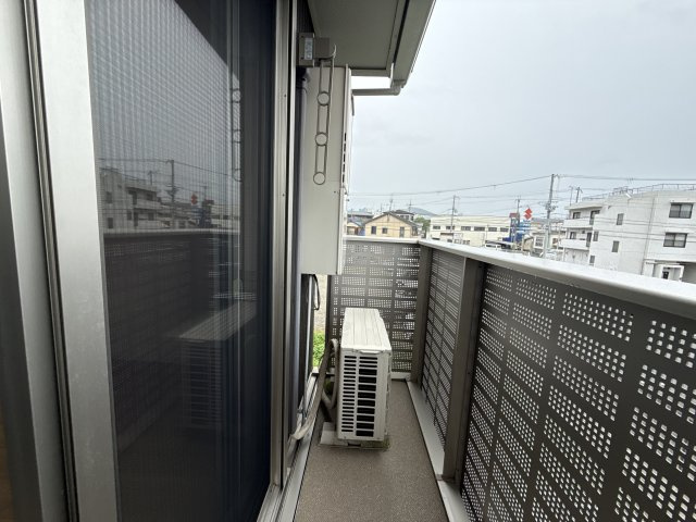 白城苑のバルコニー