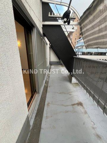 フォルテ南森町のバルコニー|落ち着いた時間を過ごせるバルコニーです