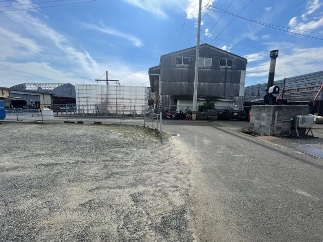 松前町西高柳売土地の外観