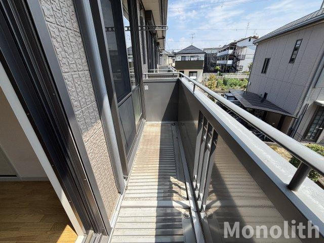 ハイム穴師の里 Aのバルコニー