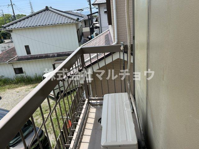 コーポゴールデンのバルコニー|バルコニー付きです