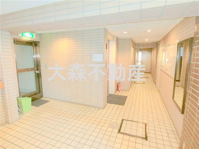 山王ダイヤモンドマンションのエントランス
