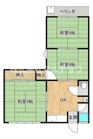 ポレール85の間取り