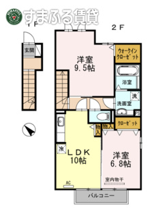 【間取り】 | アン・ボヌール　岡崎市昭和町