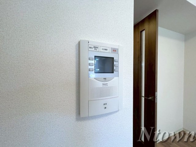 【セキュリティ】 | プレサンス久屋大通公園セラフィ | モニター付きインターフォンです