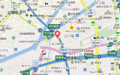 【地図】 | エスリード阿波座ノースプレイス