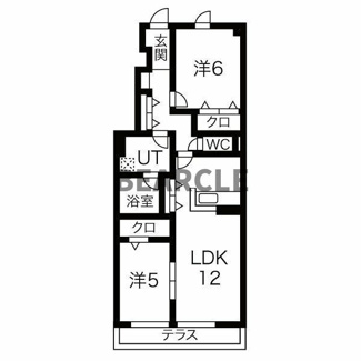 【間取り】 | グランシャリオ京都南