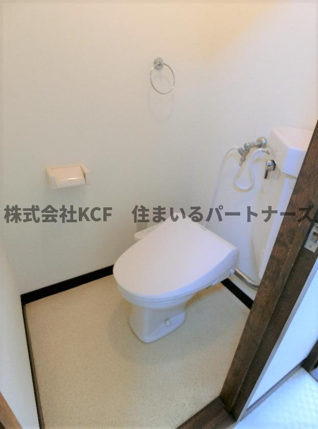 コーポラス大和のトイレ|清潔感のあるトイレです