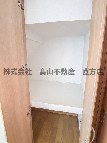 直方市日吉町のアパートの収納