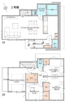 【間取り】 | 高田東３丁目　新築戸建