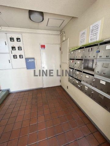 サンハイツのロビー