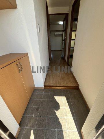 サンハイツの玄関